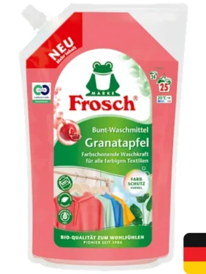 Frosch prací gel 25 dávek Color Granatapfel 1,5 l Výprodej