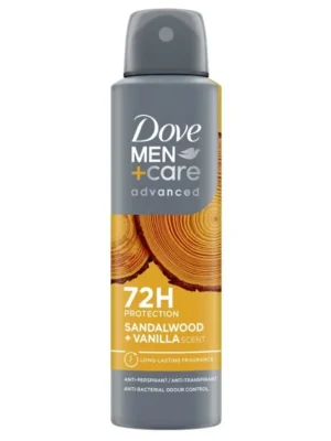 Dove Men+Care antiperspirant sprej 150 ml Sandalwood+Vanilla Koupit Online