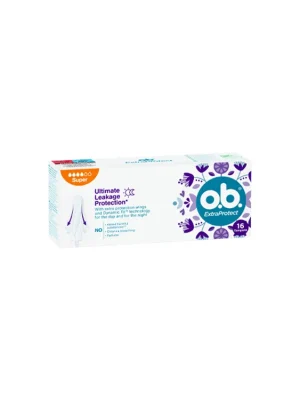 Omezená Nabídka O.B. tampony 16 ks ExtraProtect Super