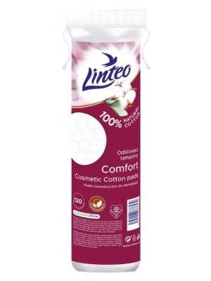 Linteo vatové kosmetické tampony 120 ks Sleva