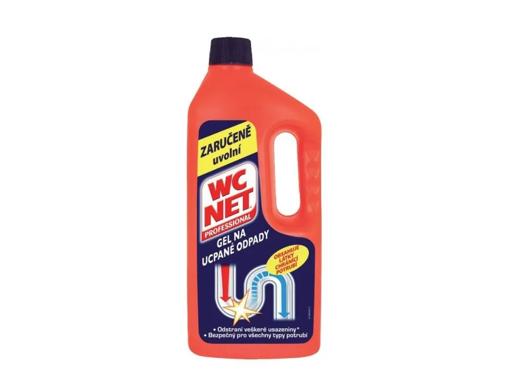 WC Net gel na ucpané odpady 1 l Víkendová Akce