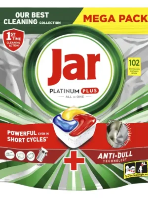 Poslední Šance Jar tablety do myčky 102 ks Platinum Plus Lemon