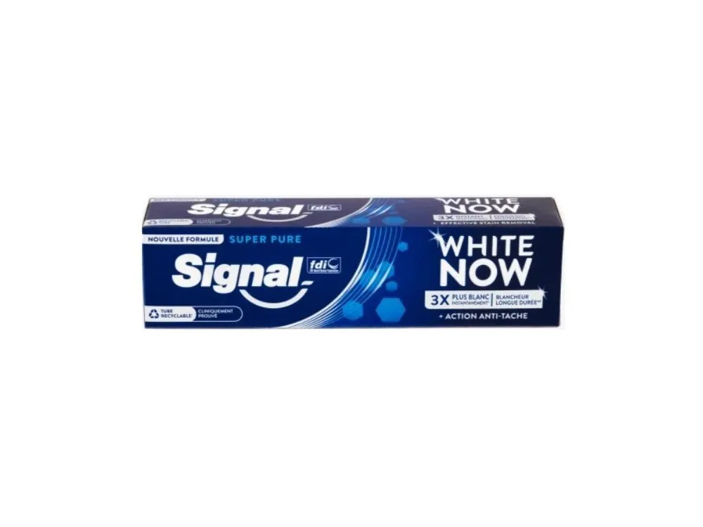 Signal zubní pasta 75 ml White Now Super Pure Cenová Bomba