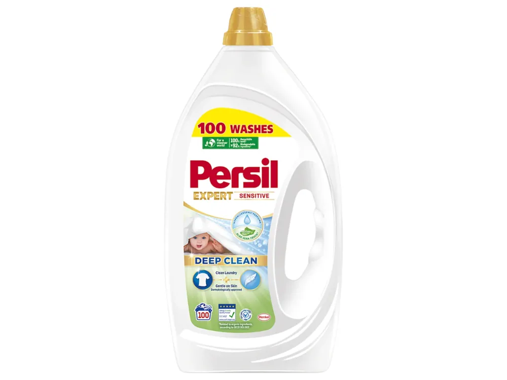 Aktuální Persil prací gel 100 dávek Expert Sensitive 4,5 l