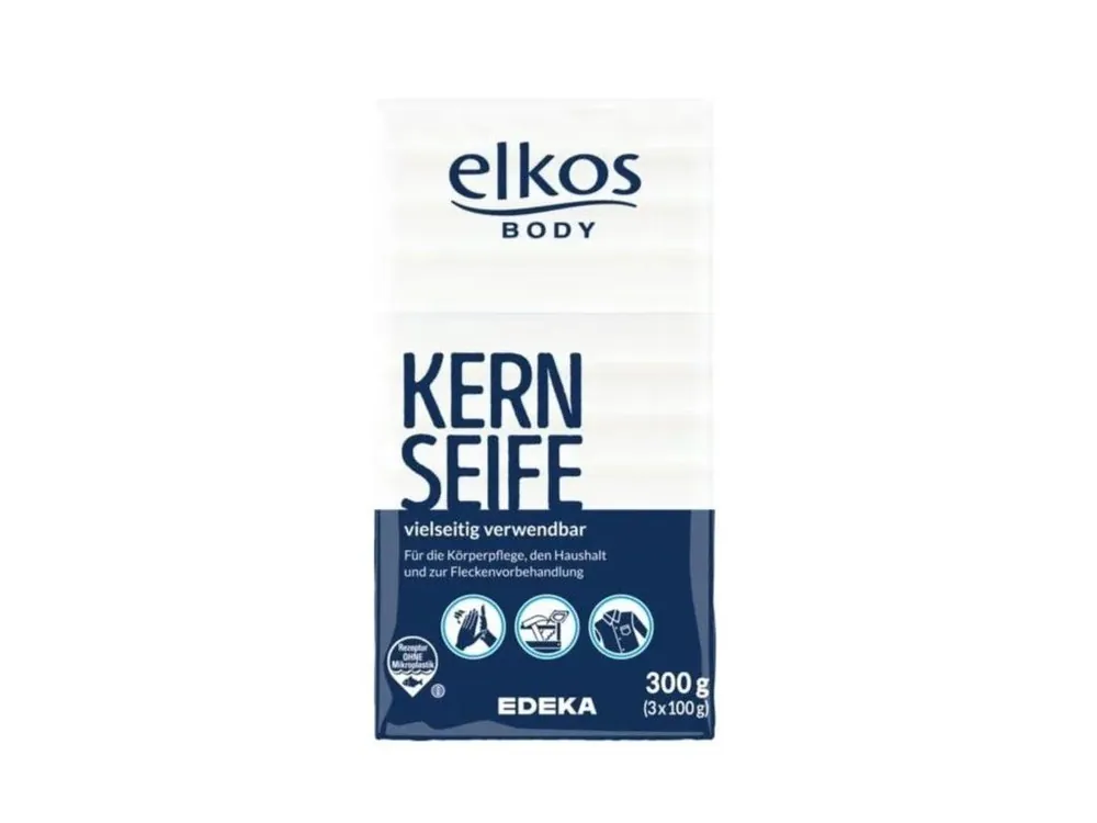 Elkos Body jádrové mýdlo 3 x 100 g Nejprodávanější