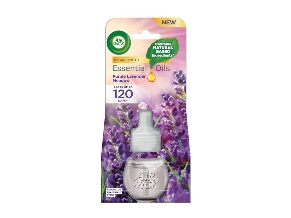 Poslední Šance Air Wick Electric náplň 19 ml Essential Oils vůně Levandule