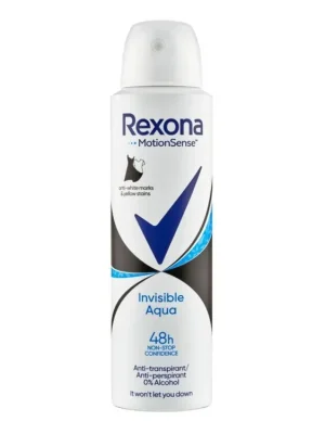 Rexona antiperspirant sprej 150 ml Invisible Aqua Nová Kolekce