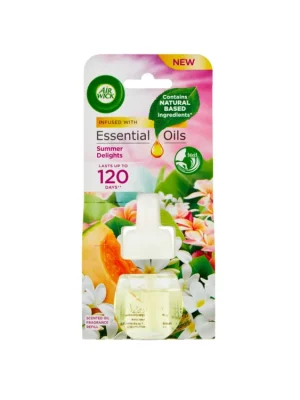 Cenově Výhodný Air Wick Electric náplň 19 ml Essential Oils vůně Radostné léto