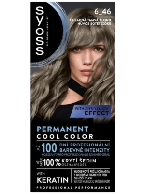 Syoss barva na vlasy Professional Performance 6-46 Chladná tmavá blond Rychlé Dodání