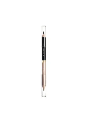 Časově Omezené Max Factor tužka na oči oboustranná Eyefinity Smoky č.1 černá/krémová třpytivá