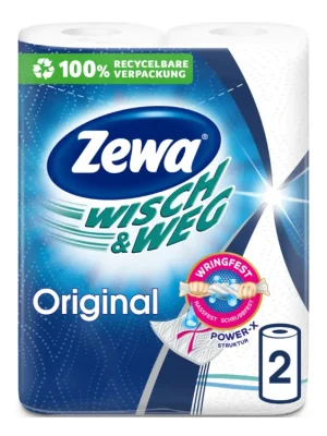 Zewa kuchyňské utěrky 2 ks 2-vrstvé Original Wisch & Weg Horká Nabídka