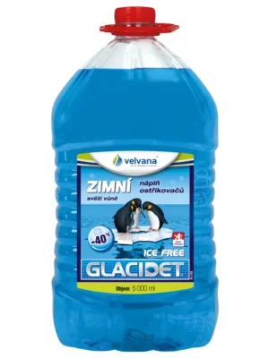 Finální Výprodej Velvana Glacidet zimní směs do ostřikovačů -40°C 5 l