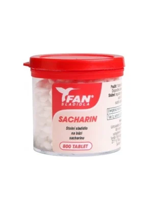 Fan sladidlo Sacharin 800 tablet 50 g Značkový
