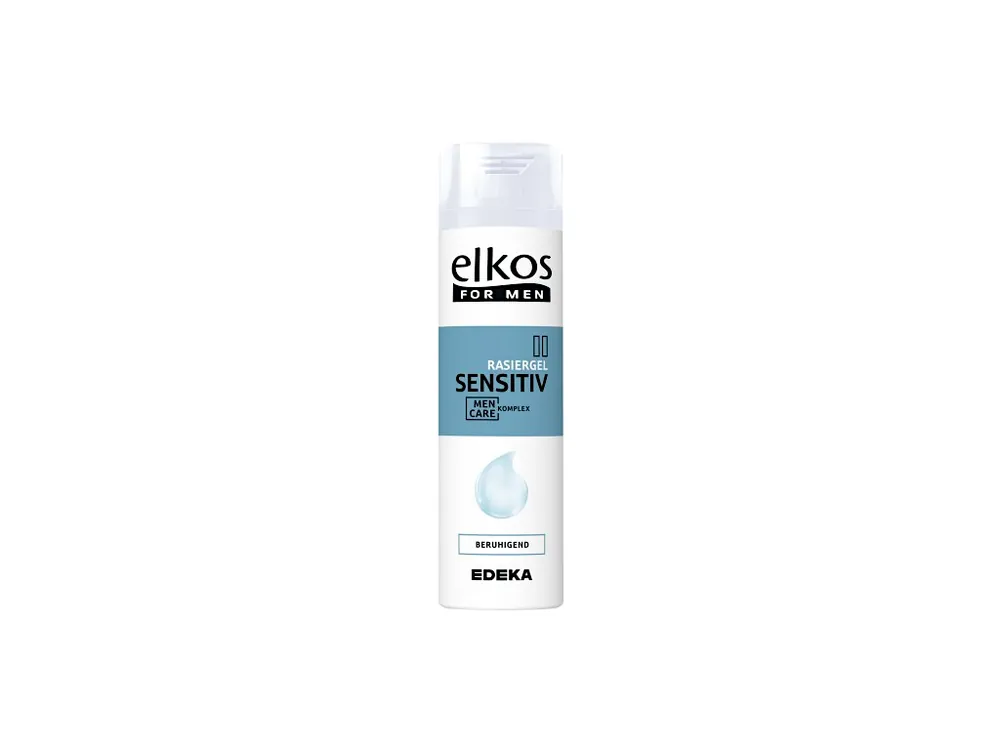 Značkový Elkos for Men gel na holení 200 ml Sensitiv