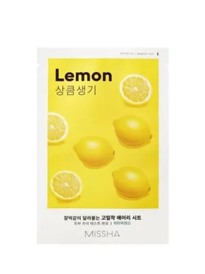 MISSHA Airy Fit Sheet Mask Lemon 19 g Výprodej
