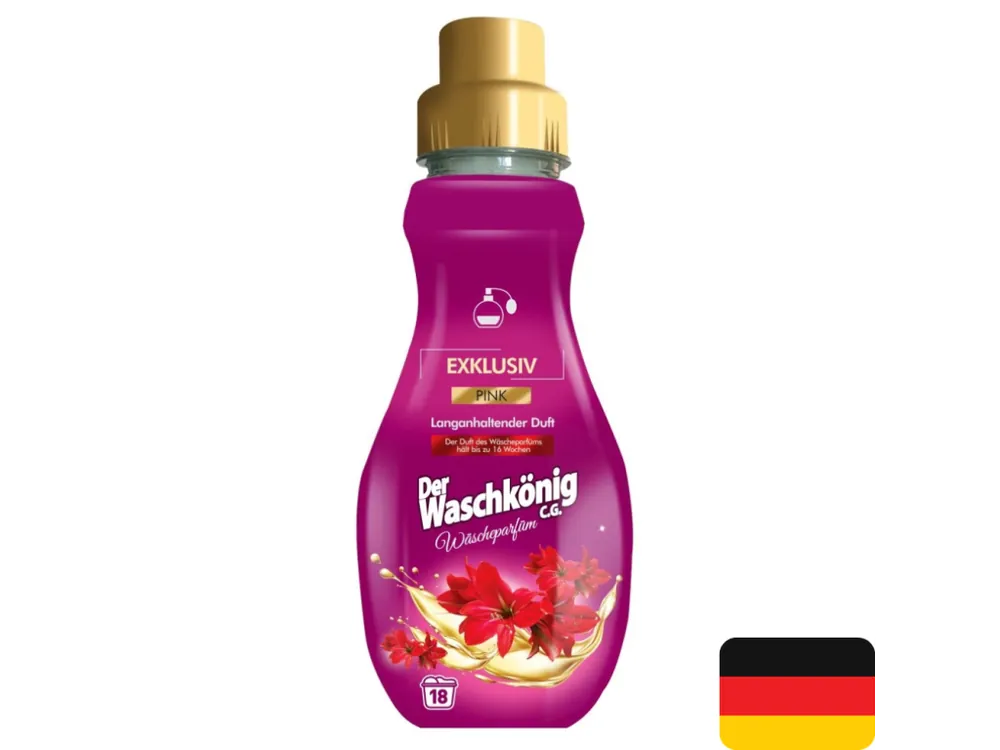 Waschkönig parfém na prádlo 18 dávek Pink 360 ml Aktuální