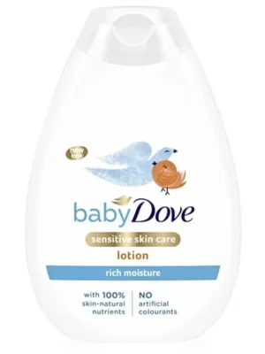 Dove Baby tělové mléko 400 ml Sensitive Rich Moisture Víkendová Akce