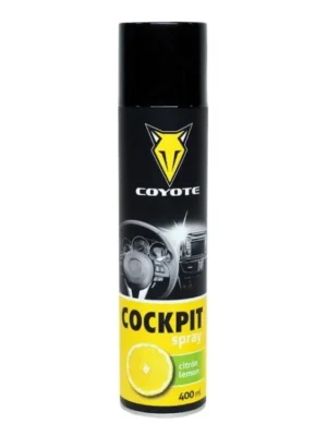 Cenová Bomba Coyote Cockpit čistící spray pro interiér aut 400 ml Citron