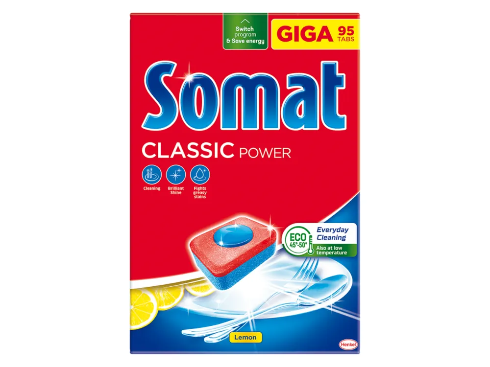 Somat tablety 95 ks Classic Lemon Zlevněný