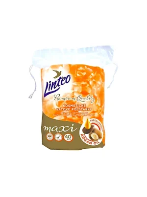 Dokud Zásoby Vydrží Linteo vatové kosmetické tampony 40 ks Maxi Argan Oil