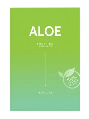 Barulab Aloe Soothing The Clean Vegan Mask 23 g Jen Po Omezenou Doba