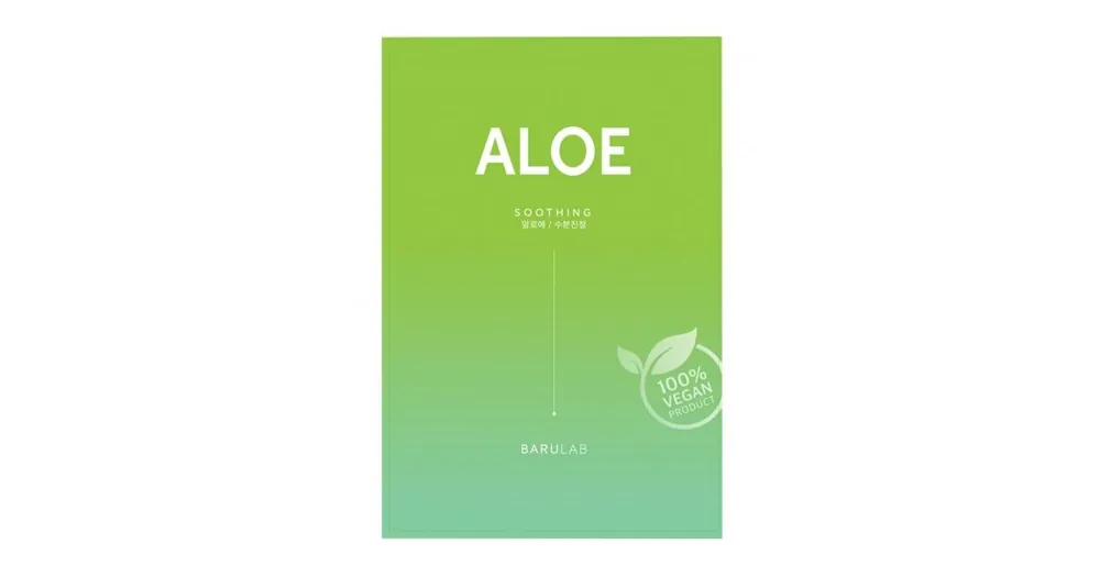 Barulab Aloe Soothing The Clean Vegan Mask 23 g Jen Po Omezenou Doba