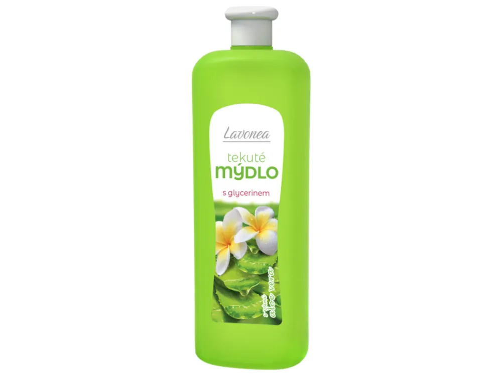Tovární Cena Lavonea tekuté mýdlo náhradní náplň 1 l Aloe Vera