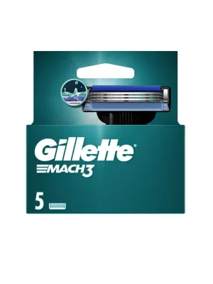 Super Cena Gillette náhradní hlavice Mach3 5 ks