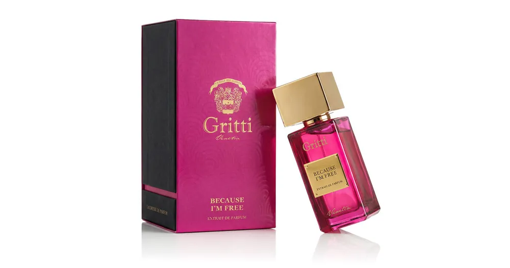Novinka Gritti Because I'm Free Extrait de Parfum 100 ml UNISEX