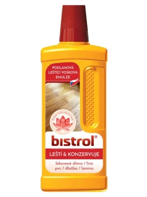 Výprodej Bistrol leštící vosková emulze 500 ml Leští a konzervuje