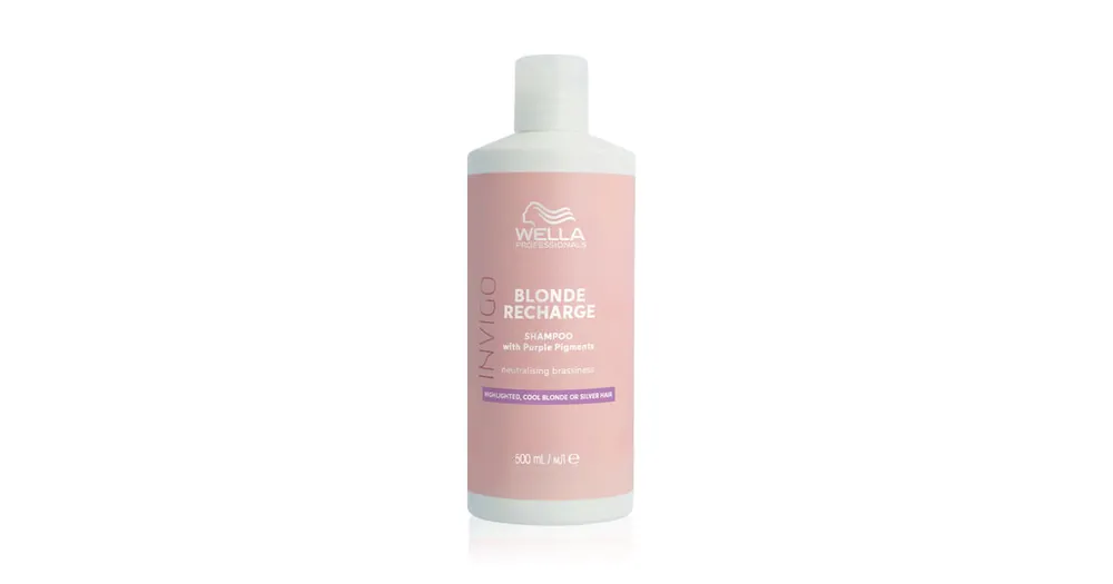 Wella Invigo Blonde Recharge Shampoo 500 ml Originální