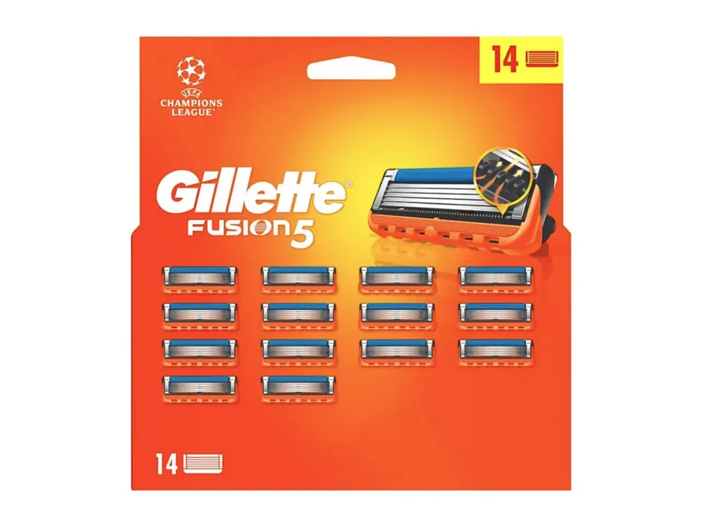Gillette náhradní hlavice Fusion5 14 ks Výhodná Nabídka