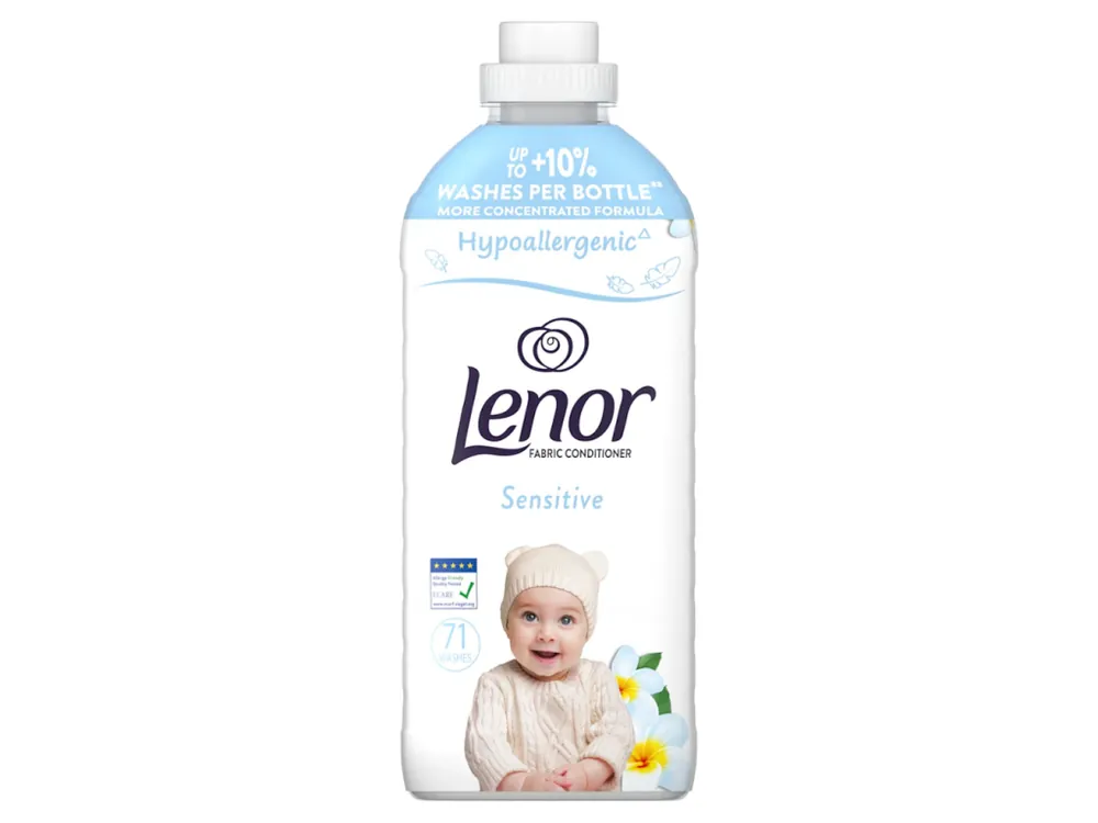 Lenor aviváž 71 pracích dávek Sensitive 1,491 l Nakupujte Hned