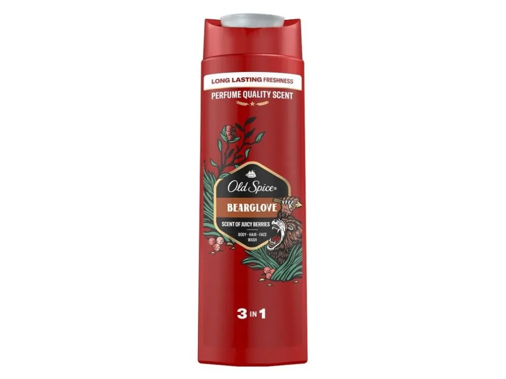 Old Spice sprchový gel 400 ml Bearglove 3v1 Sleva