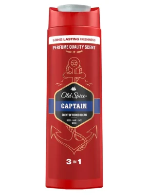 Top Prodej Old Spice sprchový gel 400 ml Captain 3v1