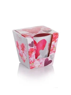 Ihned K Objednání Bartek Candles svíčka 115 g Flowers Hearts - Dream Garden