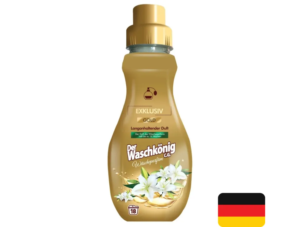 Waschkönig parfém na praní 18 dávek Gold 360 ml Jen Po Omezenou Doba