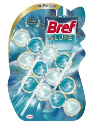 Nejlepší Volba Bref WC blok DeLuxe 3 ks (3x50g) Lovely Jasmine