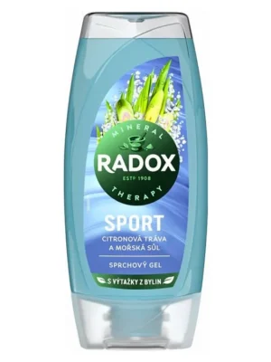 Radox sprchový gel 225 ml Men Sport Citronová tráva a mořská sůl Víkendová Akce