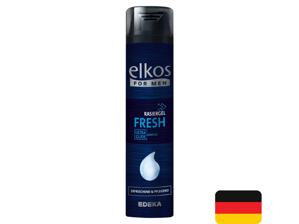 Elkos for Men gel na holení 200 ml Fresh Oblíbený