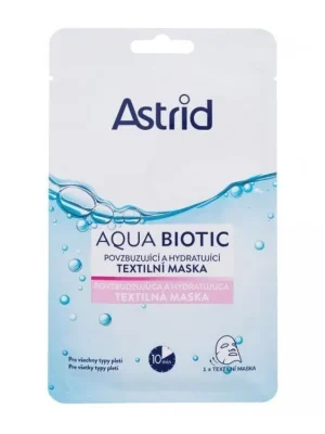 Super Cena Astrid pleťová maska textilní 20 ml Aqua Biotic