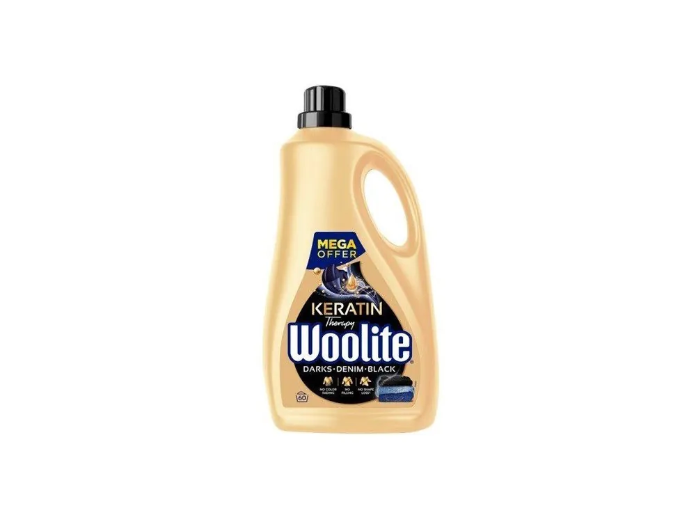Top Prodej Woolite prací gel 60 dávek Darks, Denim, Black 3,6 l