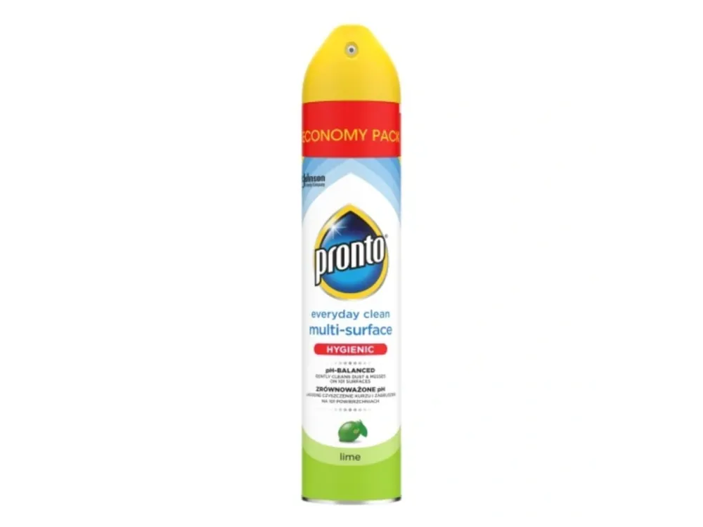 Pronto sprej proti prachu 300 ml Multi Surface Lime Levný