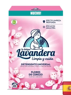 Aktuální Lavandera prací prášek 85 dávek Flores de Cerezo Universal 4,675 kg