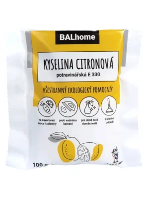 BALhome kyselina citronová E 330 100 g Pouze Dnes