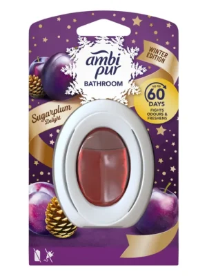 Originální Ambi Pur Bathroom osvěžovač vzduchu 8 ml Sugarplum Delight