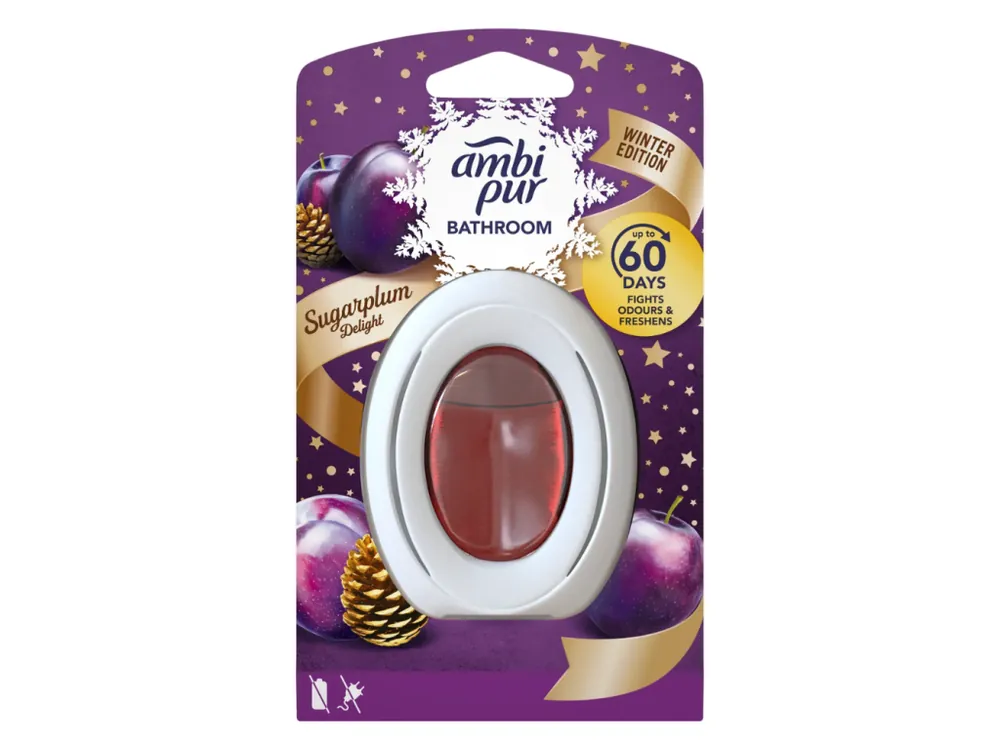 Originální Ambi Pur Bathroom osvěžovač vzduchu 8 ml Sugarplum Delight