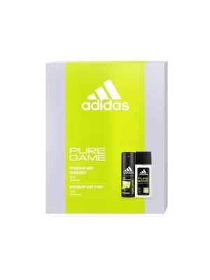 Cenová Bomba Adidas dárková sada Pure Game (Deodorant 150 ml + DNS 75 ml)