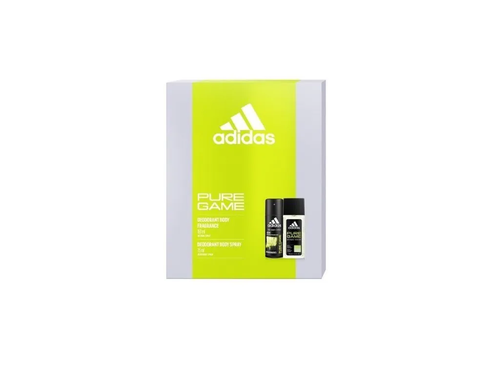 Cenová Bomba Adidas dárková sada Pure Game (Deodorant 150 ml + DNS 75 ml)