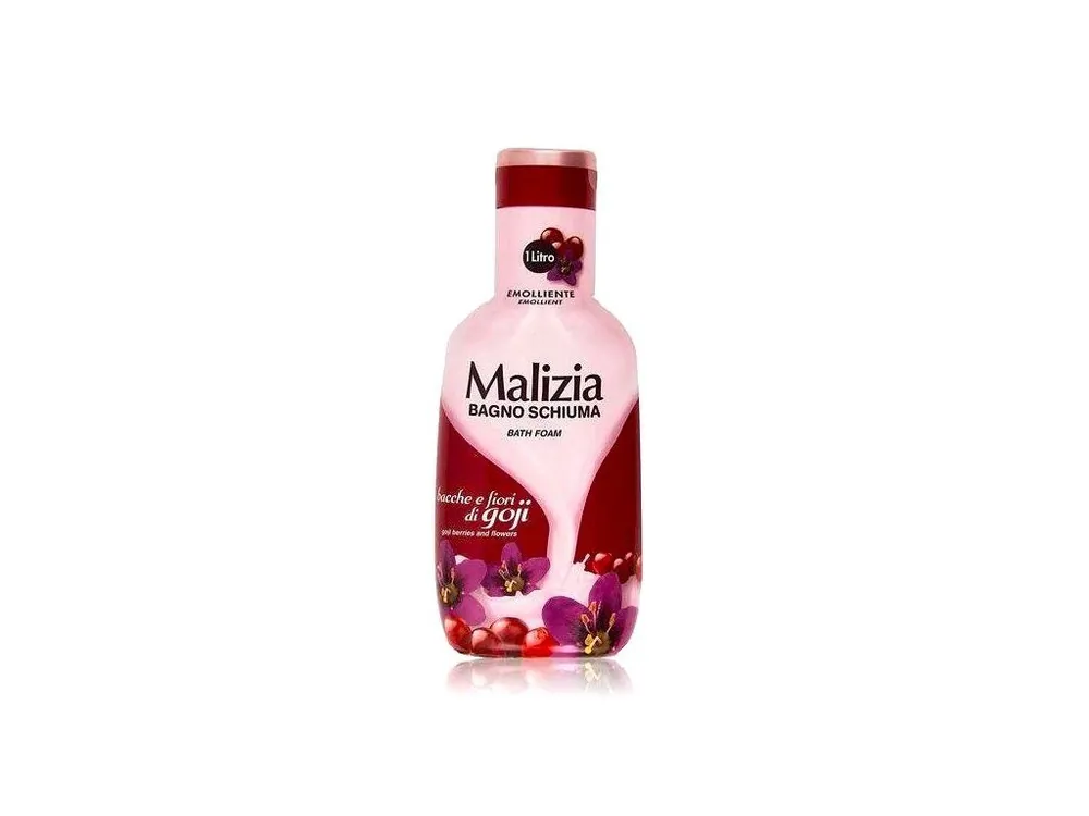 Malizia pěna do koupele 1 l Goji Berries & Flowers Akční Cena